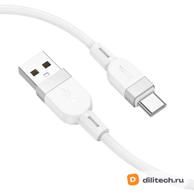 Кабель USB Type-C HOCO X109 / IOS / 3M, цвет чёрный — фото 3