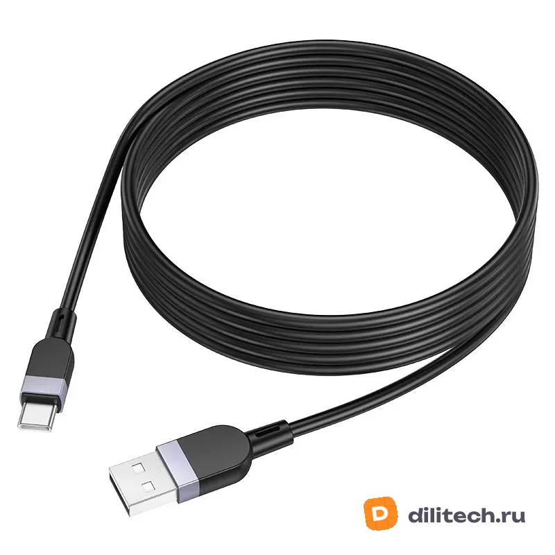 Кабель USB Type-C HOCO X109 / IOS/TYPE-C / 2M, цвет чёрный — фото 5