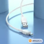Кабель USB Type-C HOCO X109 / TYPE-C / 3M, цвет чёрный — миниатюра 7