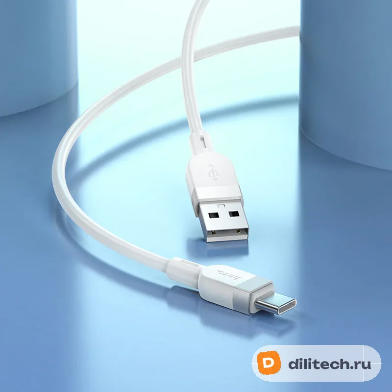 Кабель USB Type-C HOCO X109 / TYPE-C / 3M, цвет чёрный — фото 7