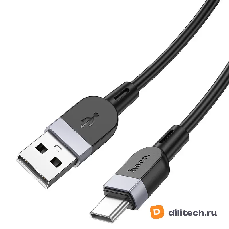 Кабель USB Type-C HOCO X109 / TYPE-C, цвет чёрный — фото 2