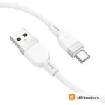 Кабель USB Type-C HOCO X109 / TYPE-C, цвет чёрный — миниатюра 3