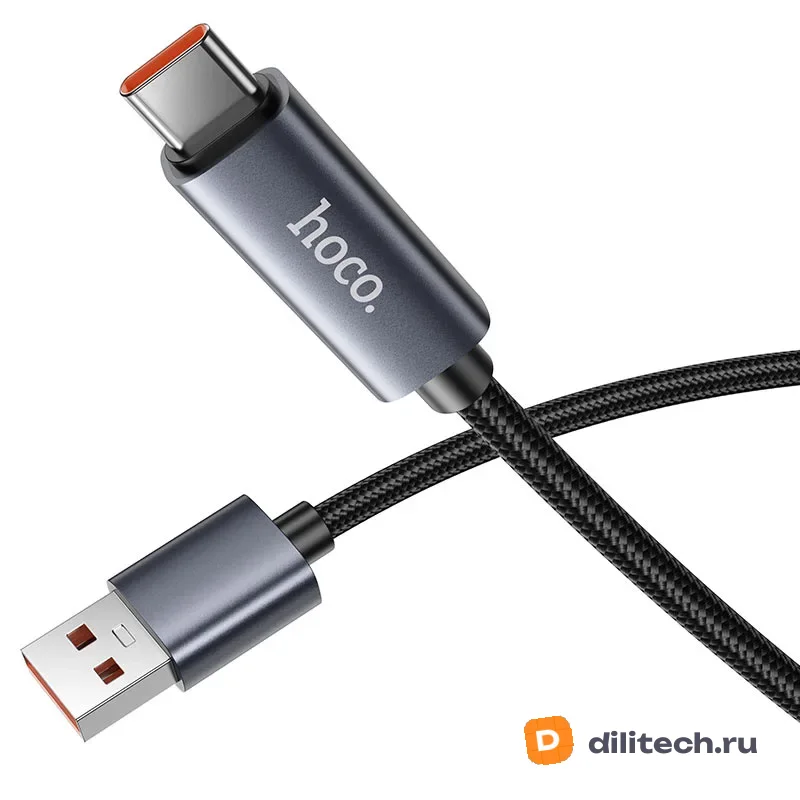 Кабель USB Type-C HOCO X112 / IOS/TYPE-C, цвет чёрный — фото 4