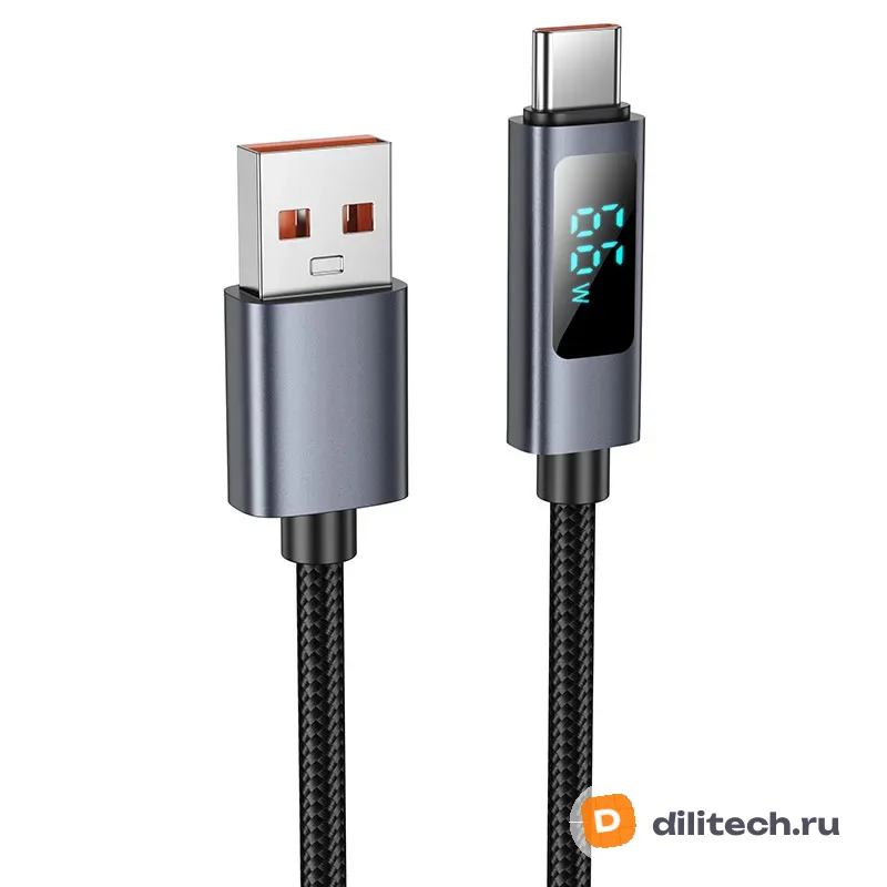 Кабель USB Type-C HOCO X112 / IOS/TYPE-C, цвет чёрный — фото 5