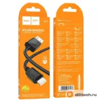 Кабель USB Type-C HOCO X113 / IOS, цвет чёрный — миниатюра 7