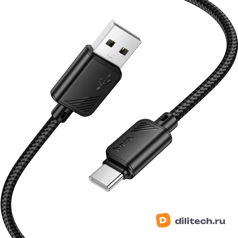 Кабель USB Type-C HOCO X113 / IOS, цвет чёрный — фото 2