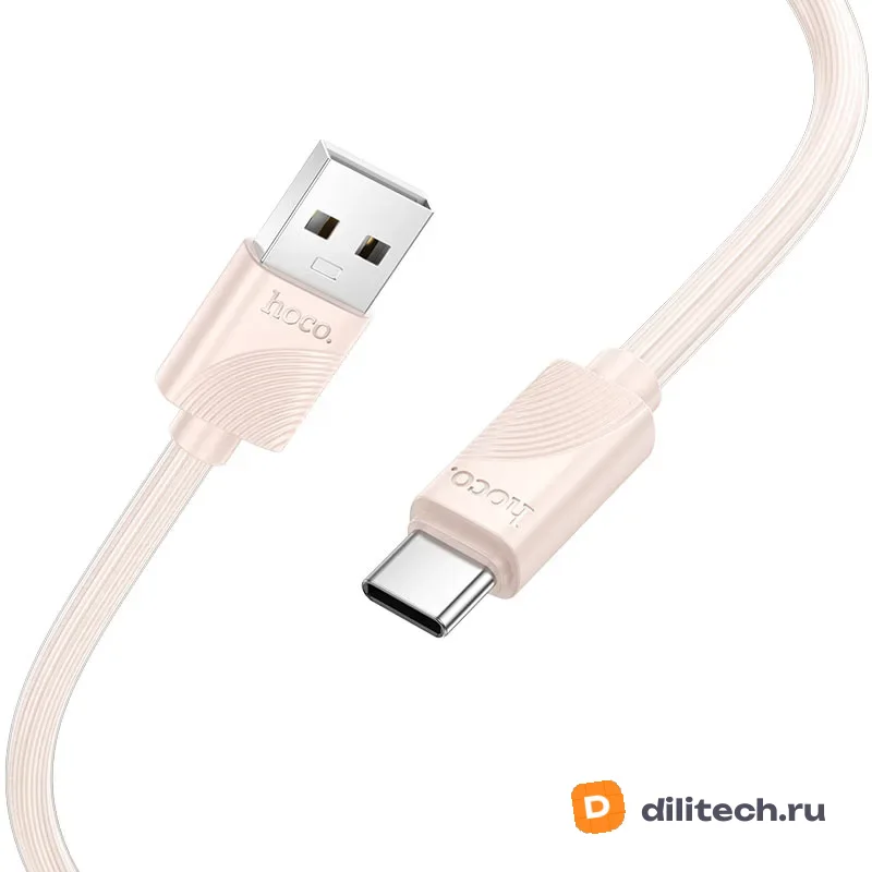Кабель USB Type-C HOCO X114 / TYPE-C/TYPE-C, цвет белый — фото 3