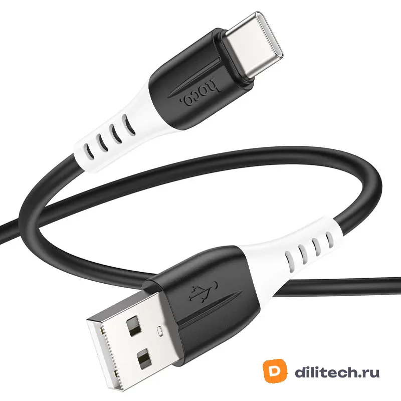 Кабель USB Type-C HOCO X82 / IOS, цвет чёрный — фото 3