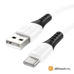 Кабель USB Type-C HOCO X82 / IOS/TYPE-C, цвет чёрный — миниатюра 2