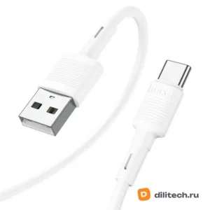 Кабель USB Type-C HOCO X83 / MICRO, цвет белый