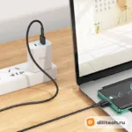 Кабель USB Type-C HOCO X83 / MICRO, цвет белый — миниатюра 4