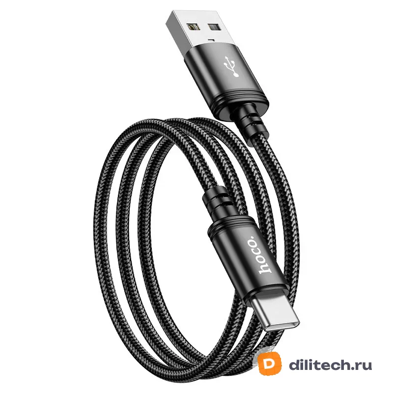 Кабель USB Type-C HOCO X89 / IOS/TYPE-C, цвет чёрный — фото 4