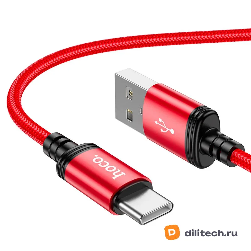 Кабель USB Type-C HOCO X89 / MICRO, цвет чёрный — фото 2