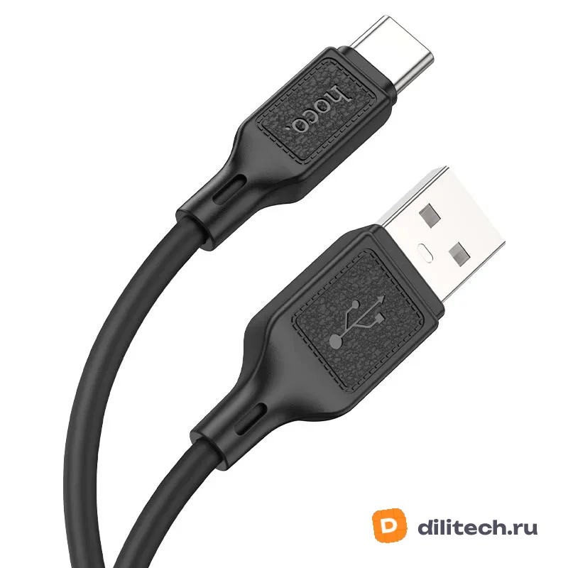 Кабель USB Type-C HOCO X90 / IOS, цвет чёрный — фото 2