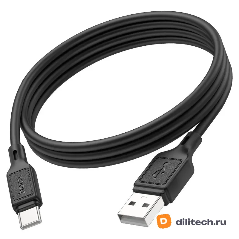 Кабель USB Type-C HOCO X90 / IOS/TYPE-C, цвет чёрный
