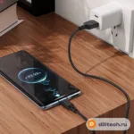 Кабель USB Type-C HOCO X90 / IOS/TYPE-C, цвет чёрный — миниатюра 6