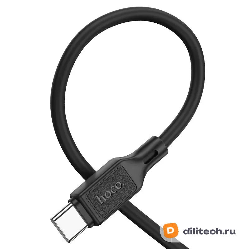 Кабель USB Type-C HOCO X90 / TYPE-C, цвет чёрный — фото 4