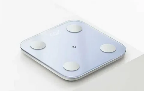 Напольные весы Xiaomi Mijia S400, синие