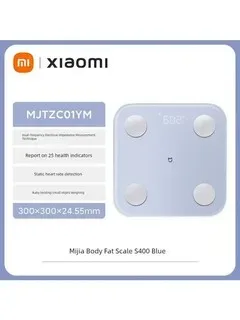 Напольные весы Xiaomi Mijia S400, синие — фото 3
