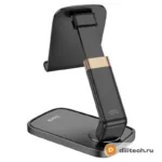 Настольная подставка HOCO HD8, чёрная — миниатюра 1