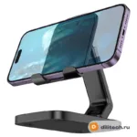 Настольная подставка HOCO HD8, чёрная — миниатюра 3