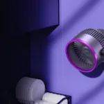 Настольный вентилятор REMAX F27 /Gray Purple — миниатюра 6