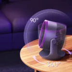 Настольный вентилятор REMAX F27 /Gray Purple — миниатюра 4