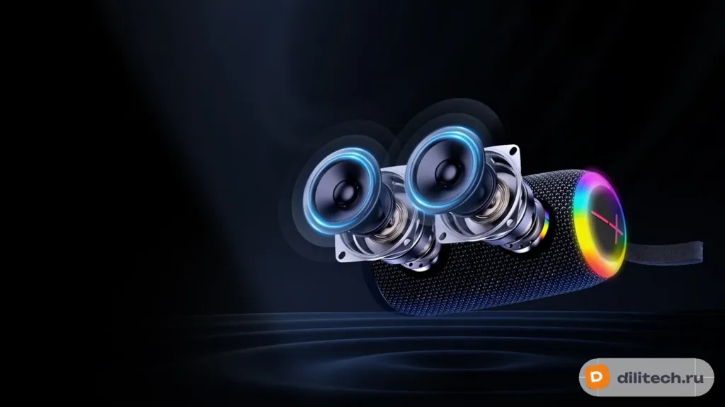 Портативная колонка REMAX RB-M82 / Black — фото 4
