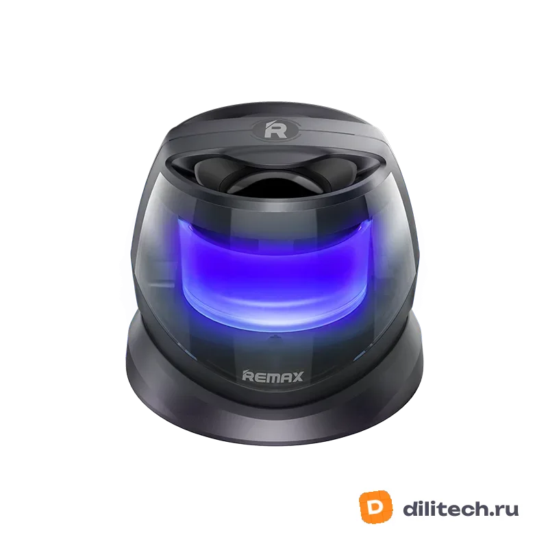 Портативная магнитная колонка с подсветкой на подставке 10 м :4 Ом: 5 Вт Grey — фото 6