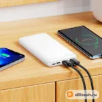 Портативный аккумулятор HOCO J123B / (30000mAh), чёрный — миниатюра 7