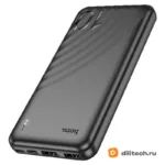 Портативный аккумулятор HOCO J123B / (30000mAh), чёрный — миниатюра 1