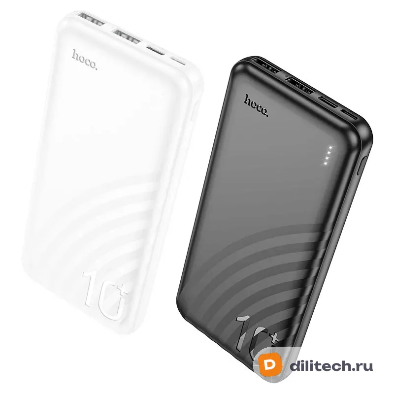 Портативный аккумулятор HOCO J123B / (30000mAh), чёрный — фото 5