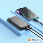 Портативный аккумулятор HOCO J123B / (30000mAh), чёрный — миниатюра 6