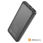 Портативный аккумулятор HOCO J123B / (30000mAh), чёрный — миниатюра 4