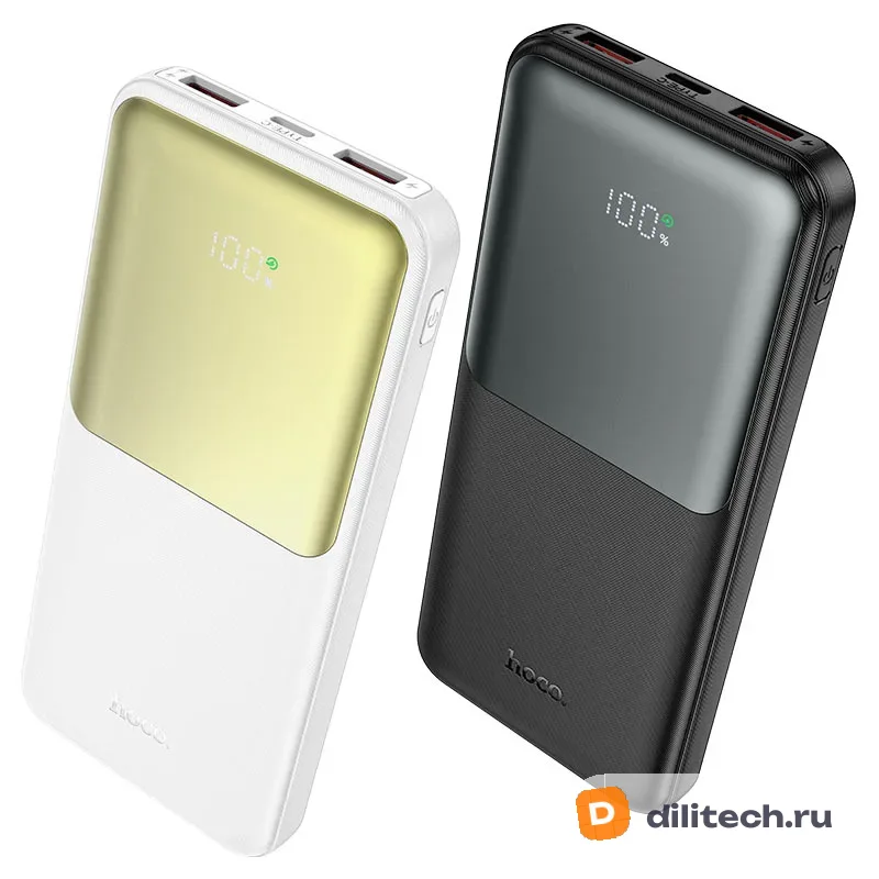 Портативный аккумулятор HOCO J136A / (20000mAh), чёрный — фото 5