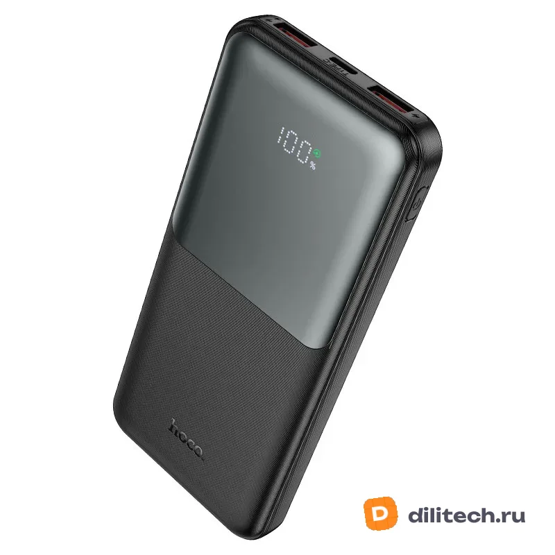 Портативный аккумулятор HOCO J136A / (20000mAh), чёрный — фото 2
