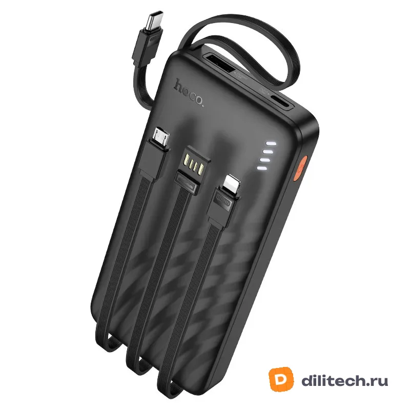 Портативный аккумулятор HOCO J146B / (300000mAh), чёрный — фото 2
