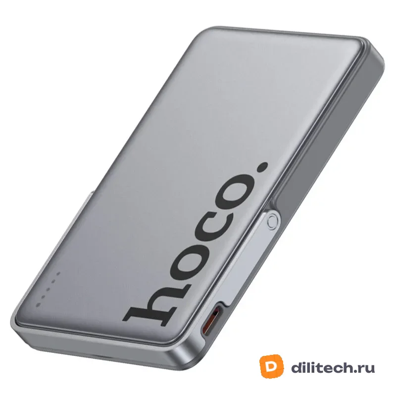 Портативный аккумулятор HOCO Q36A / 10000mAh, серый — фото 6