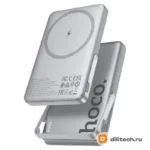 Портативный аккумулятор HOCO Q36A / 10000mAh, серый — миниатюра 2