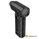 Портативный вентилятор HOCO HX67, чёрный — миниатюра 4