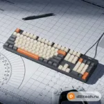 Проводная клавиатура HOCO GM61, чёрная — миниатюра 7