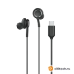 Проводные наушники REMAX RM-703AType-C Wired Earphone - Black — миниатюра 1