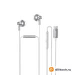 Проводные наушники REMAX RM-710a Type-C Digital Wired Earphones Metal Music Head — миниатюра 1