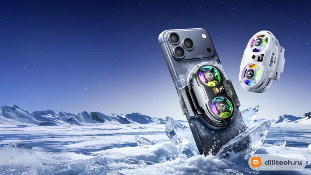 Радиатор для смартфона REMAX F11 /White — фото 3