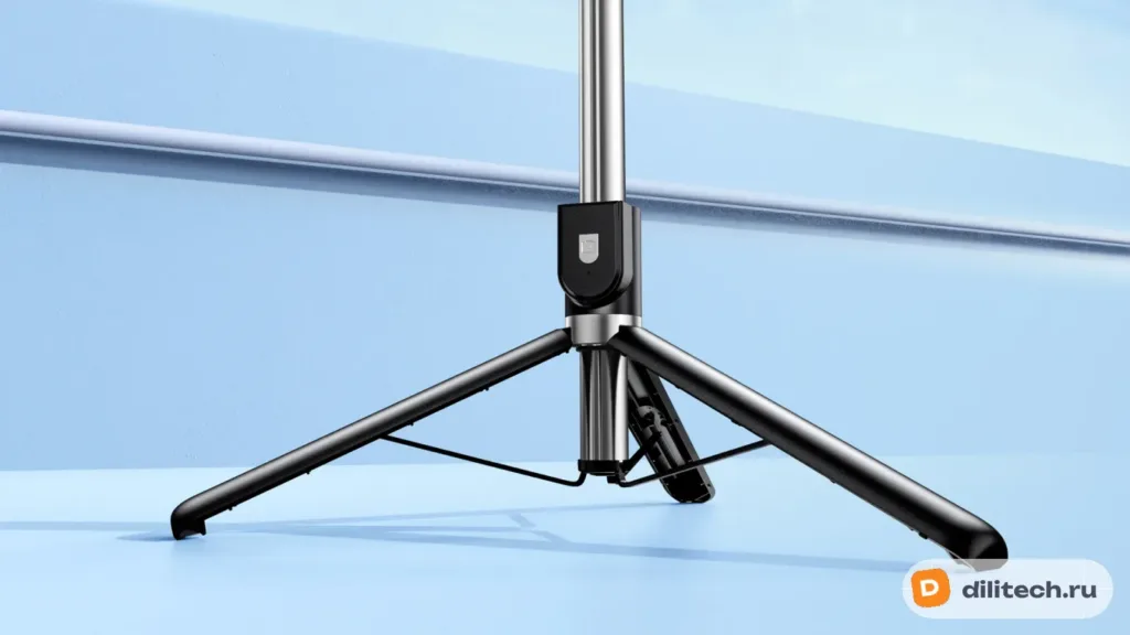 Селфи-палка REMAX P17 Selfie Stick Tripod for Live Streaming 1.3 Black — фото 6