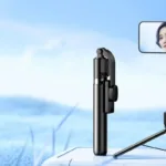 Селфи-палка REMAX P17 Selfie Stick Tripod for Live Streaming 1.3 Black — миниатюра 3