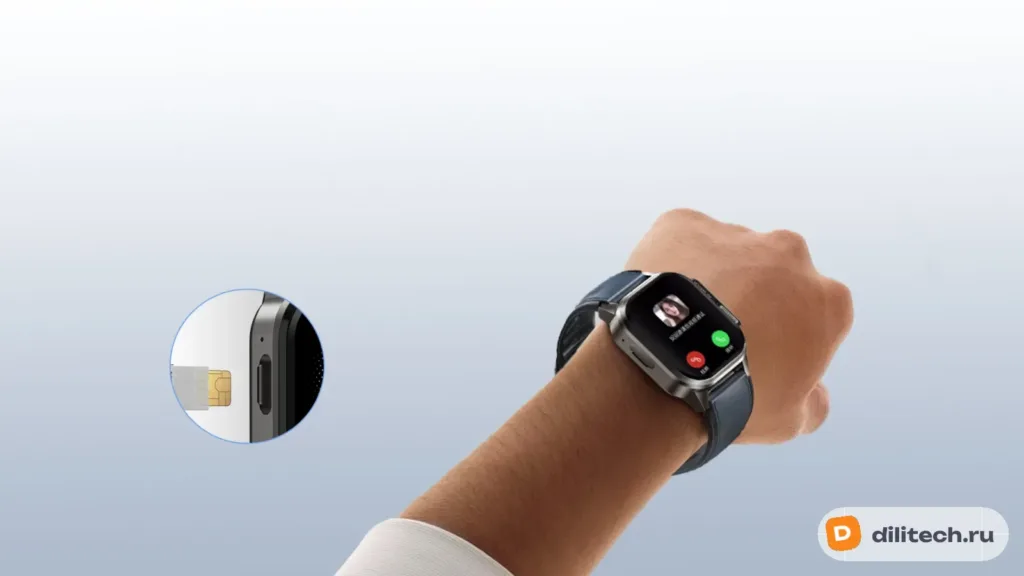 Смарт-часы REMAX 4G Android Smart WATCH19 /Blue — фото 7
