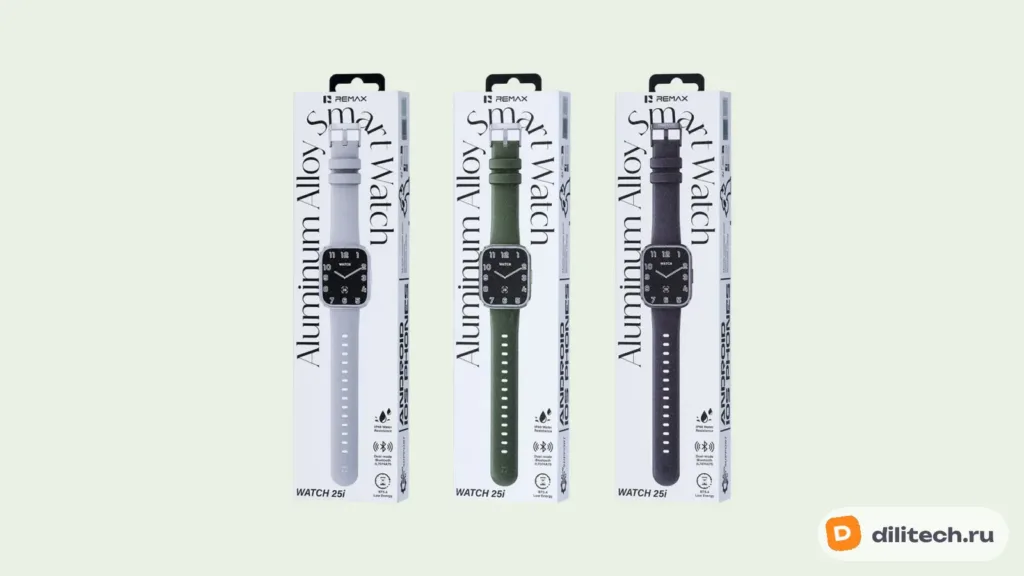 Смарт-часы REMAX WATCH 25i Aluminum Alloy — фото 13