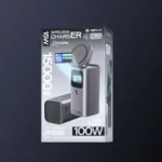 JP339 Wireless Charging Power Bank 15.000mA/100w Магсейф + Дисплей — миниатюра 8
