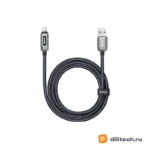 REMAX CB22(A-C) 66W Black Raybeam С подсветкой для быстрой / зарядки из цинковог — миниатюра 2